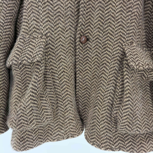 ポロバイラルフローレン Polo by RALPH LAUREN 90s アルパカ混 ヘリンボーンカーディガン メンズ import:L